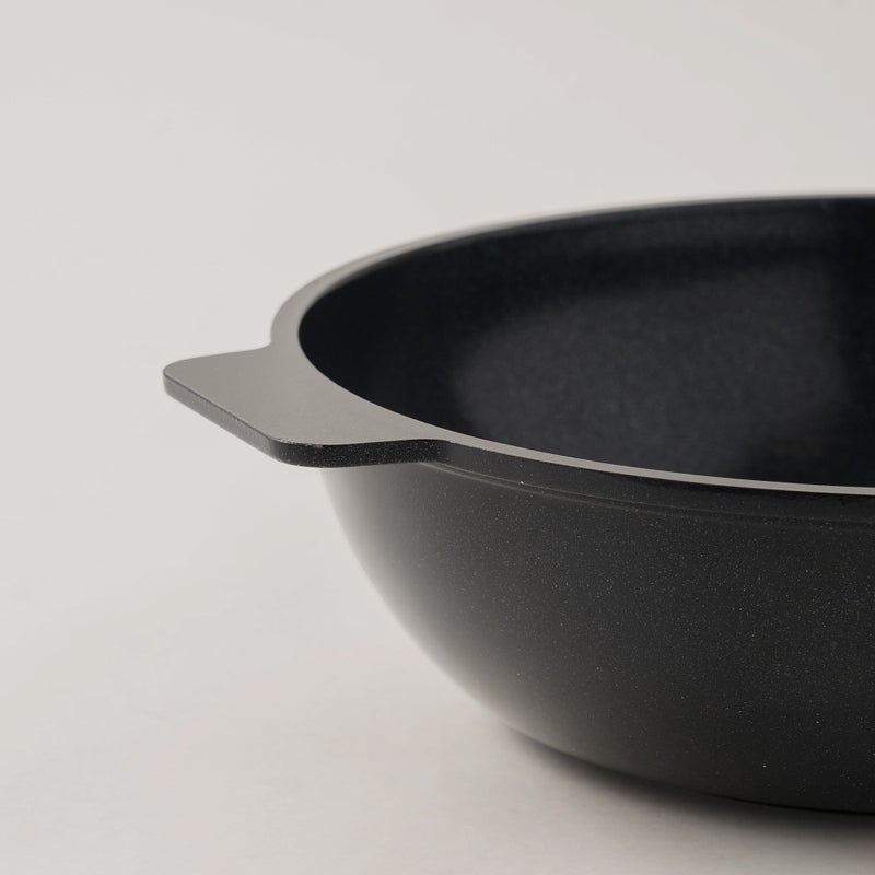 ألبرتو مقلاة ألومنيوم 5 لتر، أسود - Image 4