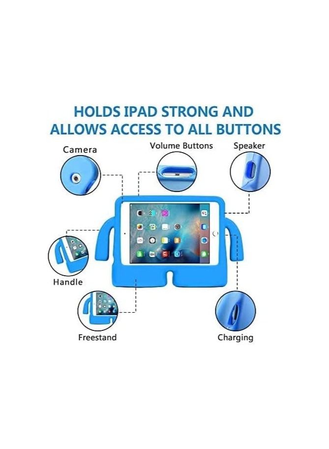 Kid's EVA Foam Case For Apple IPad Mini 5 4 3 2 1 7.9 Inch Blue - Image 4