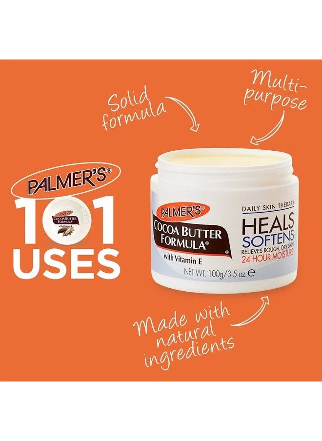 PALMER'S Cocoa Butter Formula Daily Skin Therapy, Solid , 7.25 Ounces (Pack of 3)  - Image 2