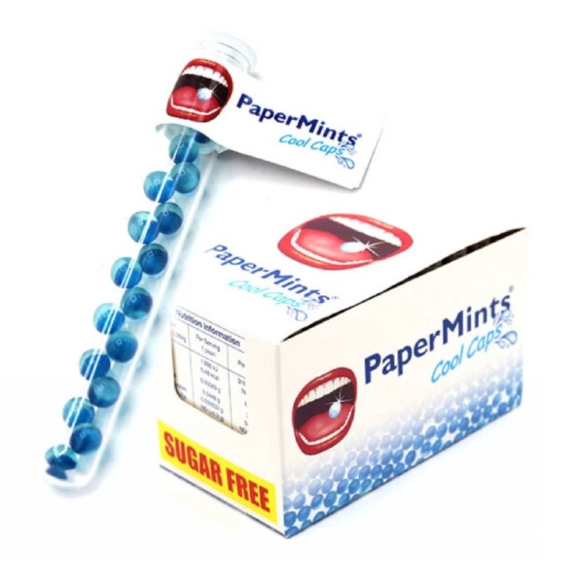 Paper Mints Fresh Breath Cool Caps 18 Pcs