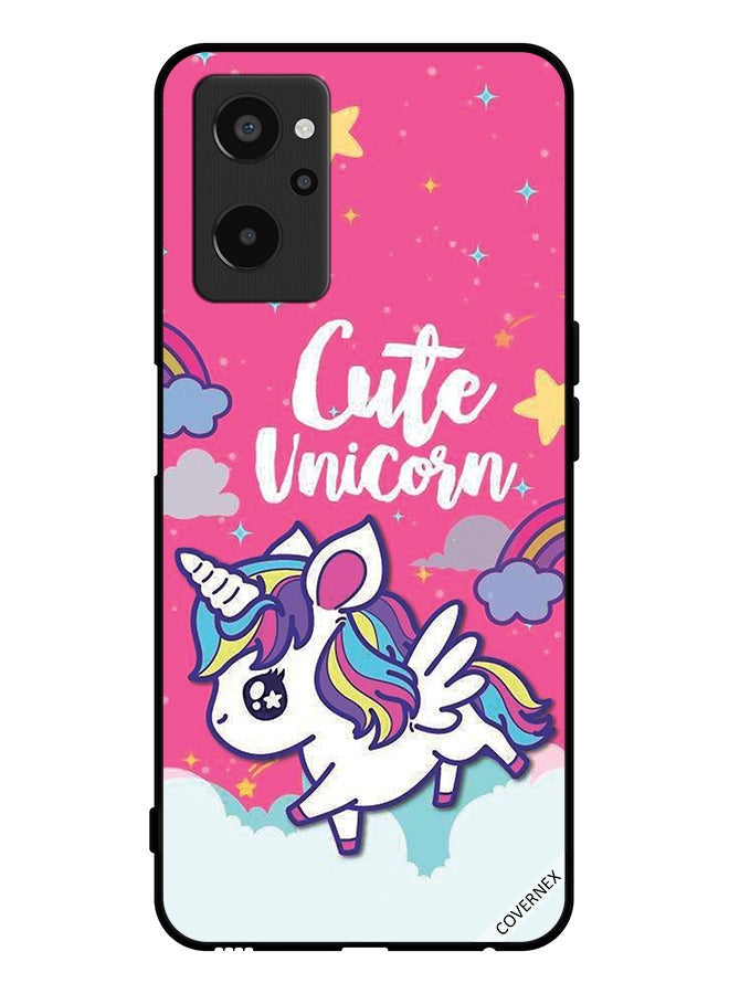 Covernex Protective Case Cover For Realme 9i Cute Unicorn - Image 1