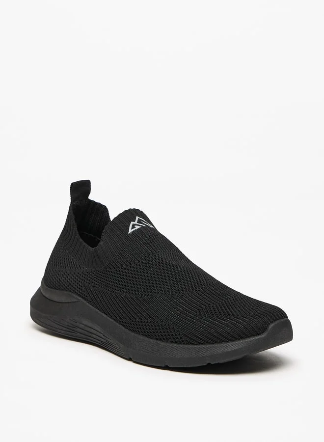 Oaklan by Shoexpress Textured Slip-On Sports Shoes