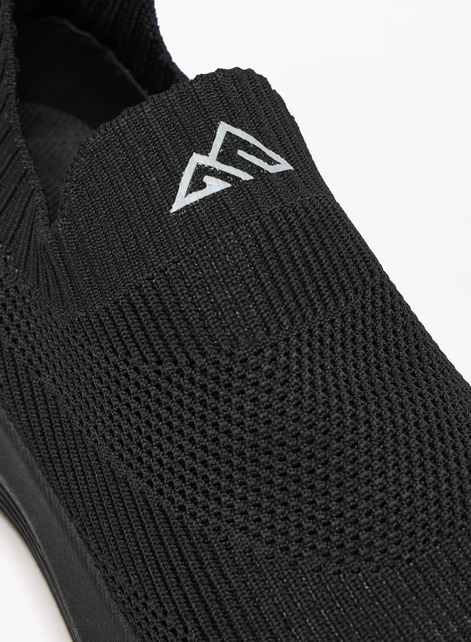 Oaklan by Shoexpress Textured Slip-On Sports Shoes