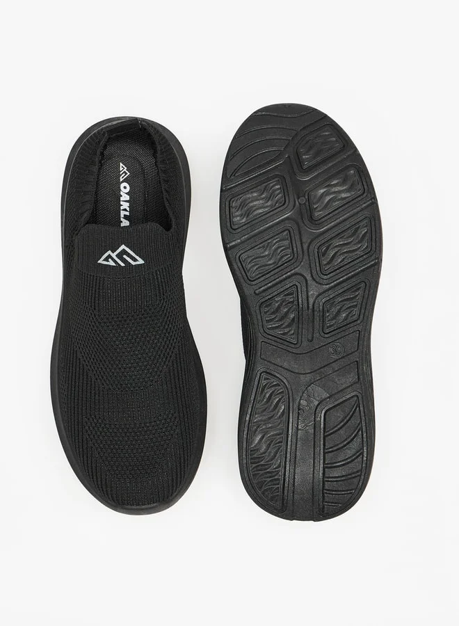 Oaklan by Shoexpress Textured Slip-On Sports Shoes