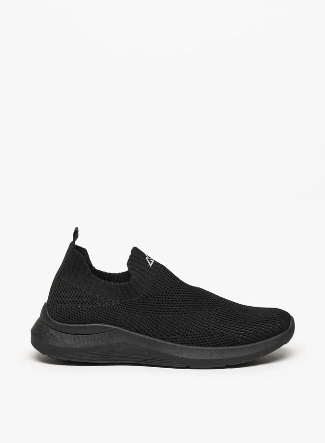 Oaklan by Shoexpress Textured Slip-On Sports Shoes
