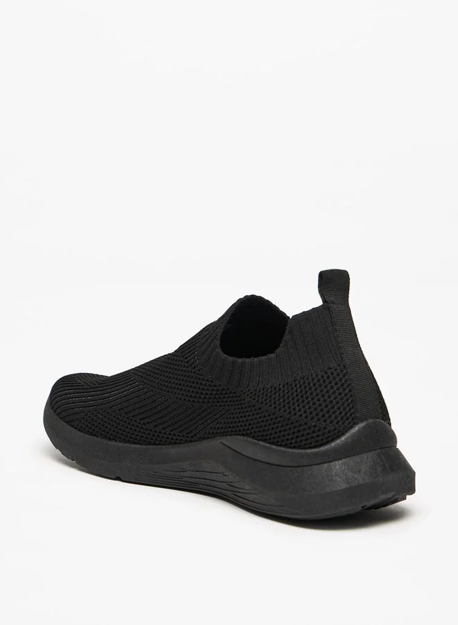 Oaklan by Shoexpress Textured Slip-On Sports Shoes