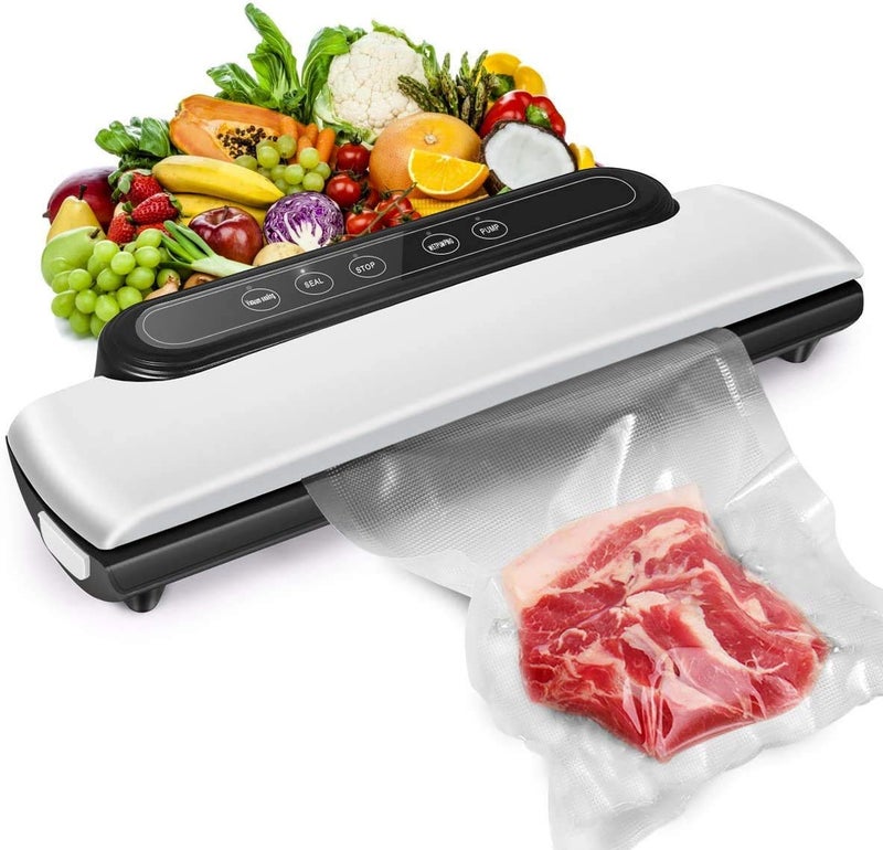 Deoxys Vacuum Sealer Machine By Deoxys Automatic Vacuum Air Sealing System For Food Preservation w Compact Design Lab Tested Dry Moist Food Modes Led Indicator Lights - Image 1