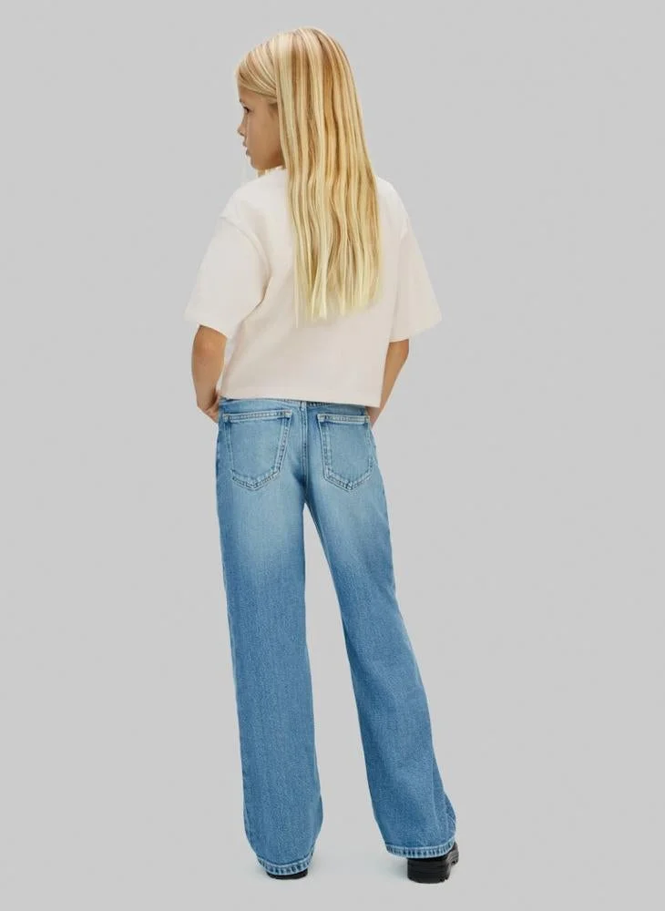 Calvin Klein Jeans Youth Graphic Crew Neck T-Shirt