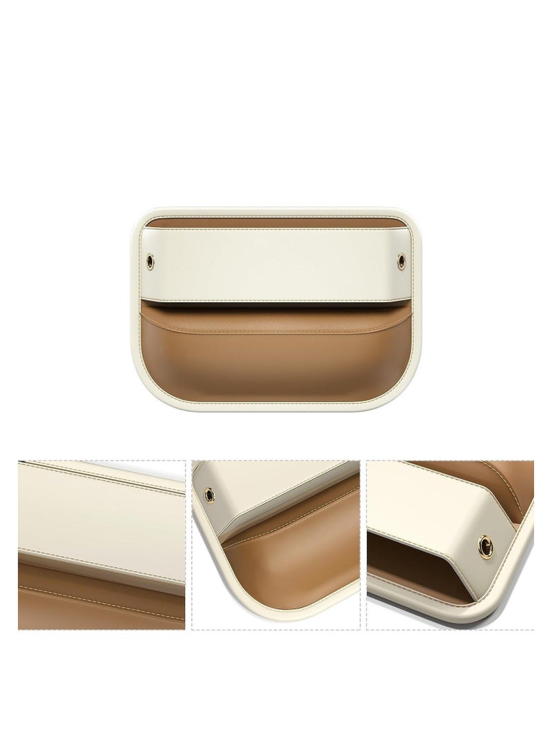 Y&D - Car Seat Gap Filler, Leather Organizer and Storage Accessories, Front Seats Adjustable Filler for Phones, Glasses, Keys, Cards, 1 Pcs - Image 1