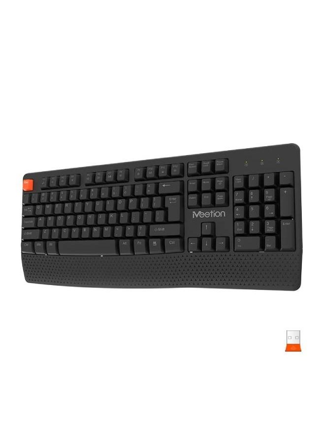 Meetion - Wireless Ergonomic Keyboard Mouse Combo C4130 - Image 1