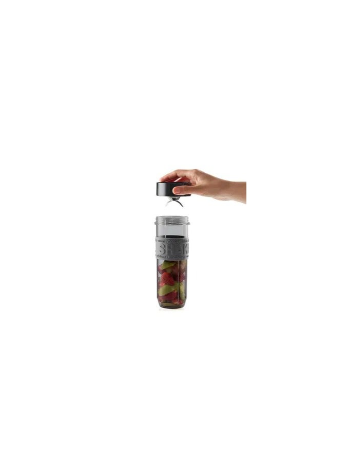 أرزوم Shaken Take Compact Persnal Blender And Smoothie Maker High Build Quality 570ml and 400 ml tritan bottles. 500 W AR1032-b Black 570 ml 500 W AR1147 Black - Image 3
