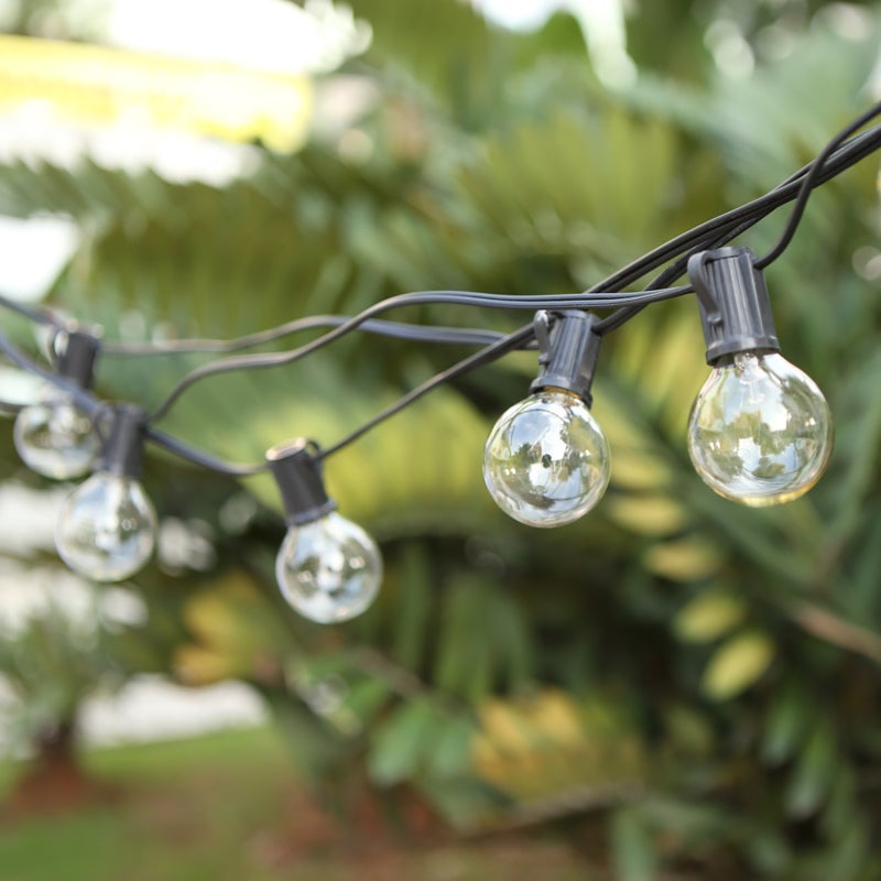 AC230V G40 Globe Tungsten Incandescent Bulb Lamp 25 Pack E12 Base Socket Holder IP44 Water Resistance Warm White for String Light Home Party Decoration Wedding Function Portable - Image 4