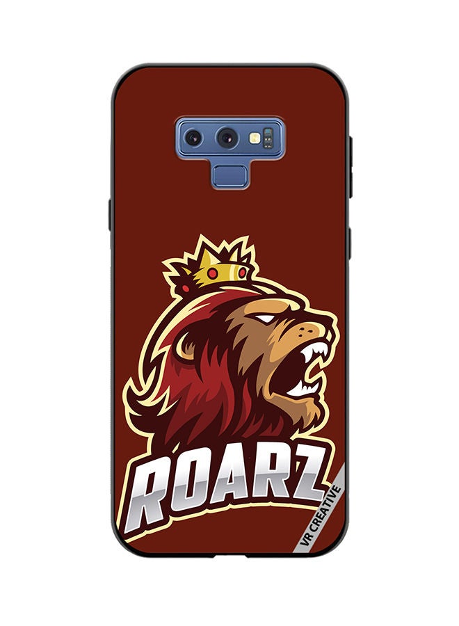 VR CREATIVE Protective Case Cover For Samsung Galaxy Note 9 Roarz Design Multicolour - Image 1