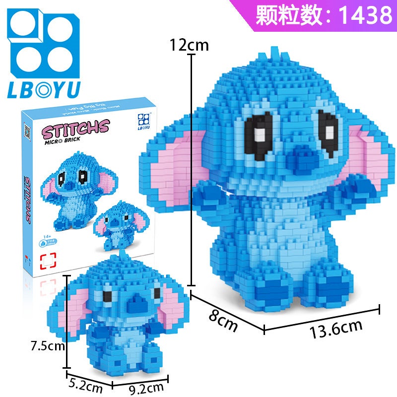 Lu Xiaodi Children'S Adult Educational Assembly Toys Miniature Diamond Small Particle Building Blocks Dropshipping - Image 1