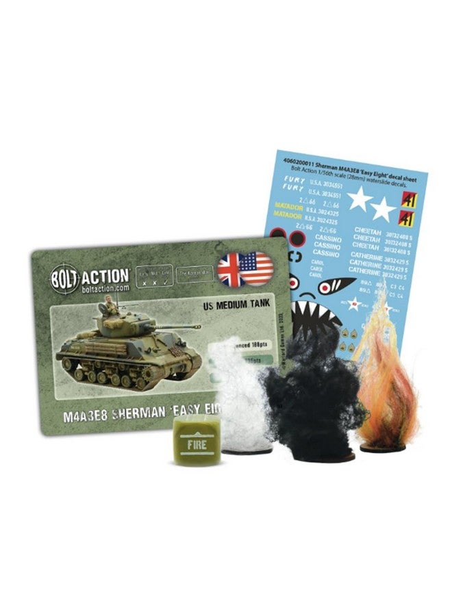 WARLORD GAMES Warlord Games M4A3E8 Sherman Easy Eight - 1:56 / 28mm Plastic Scale Model Tank for Bolt Action Highly Detailed World War 2 Miniatures for Table-top Wargaming - Image 5