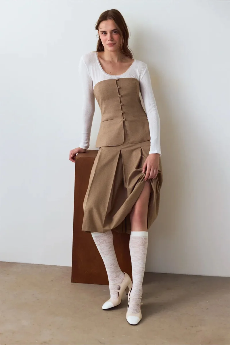 بنتي PENTI Chic Floral Tights