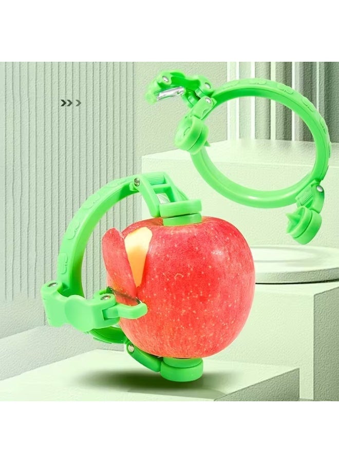 Goolsky 1pc Creative Fruit Peeler - 304 Stainless Steel Quick Peel Design, Ergonomic Handle for Apples, Potatoes & More - Fun Kitchen Gadget for Home Use, Compact Kitchen Tool, Durable Kitchenware - Image 3