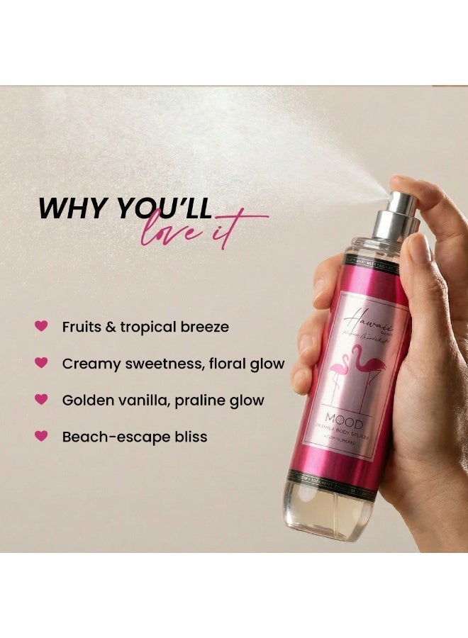 MOOD Hawaii Body Splash 220ML - Image 3
