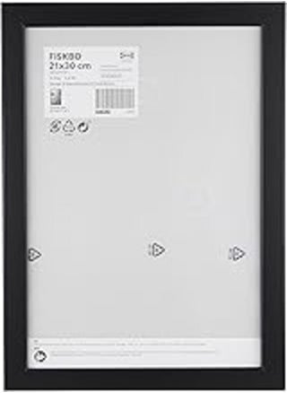 Ikea FISKBO Photo Frame (21 x 30 cm, Black) - pzsku/ZF787F229836F27ED6B58Z/45/_/1724097488/aa60aaf0-d87e-444a-93f1-c23312932ff3