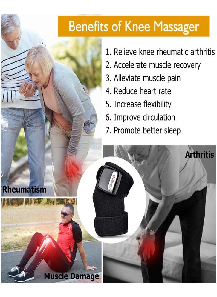 Generic Knee massager heated joint massager physiotherapy device with infrared heating function  - Image 5