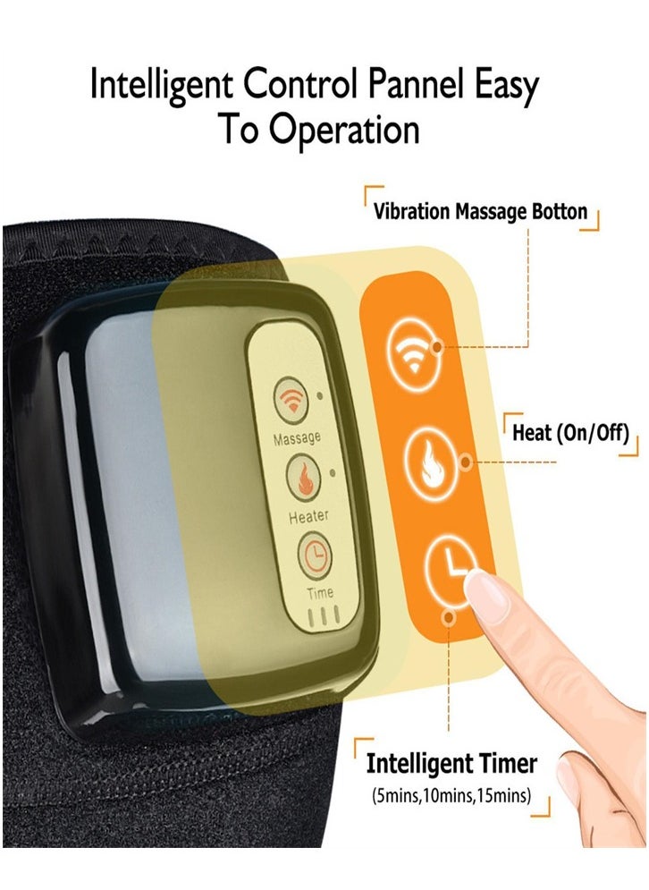 Generic Knee massager heated joint massager physiotherapy device with infrared heating function  - Image 4