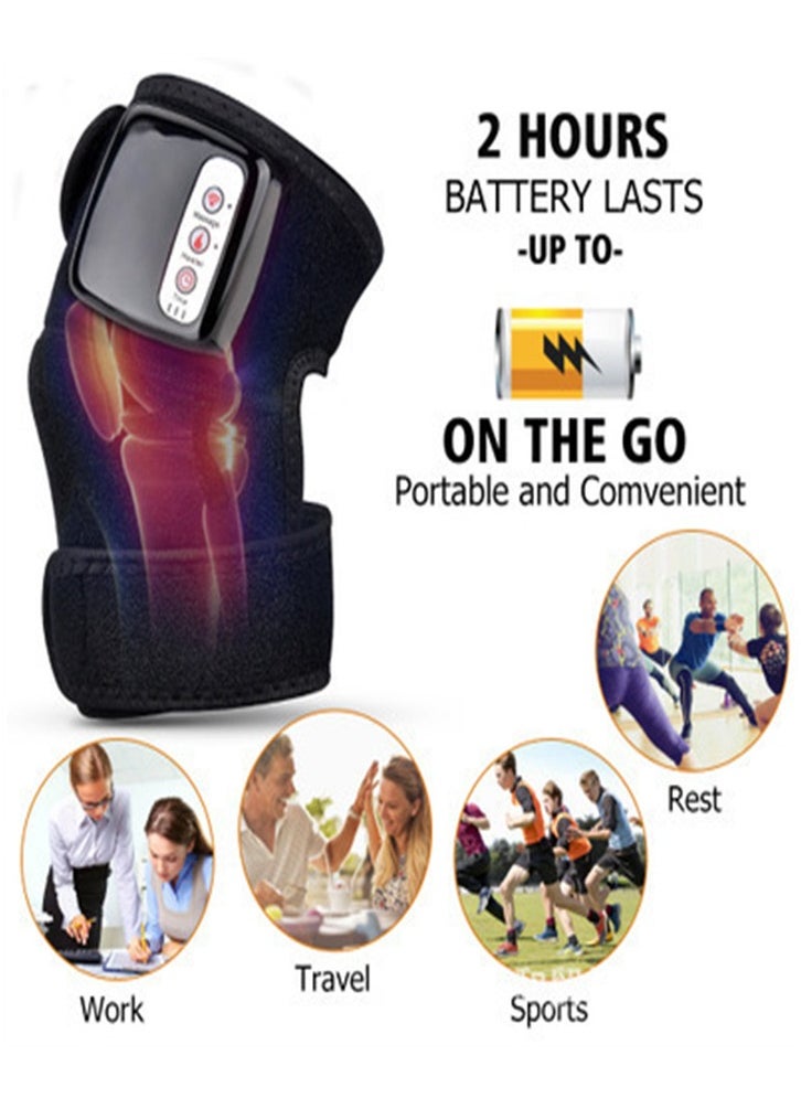 Generic Knee massager heated joint massager physiotherapy device with infrared heating function  - Image 3