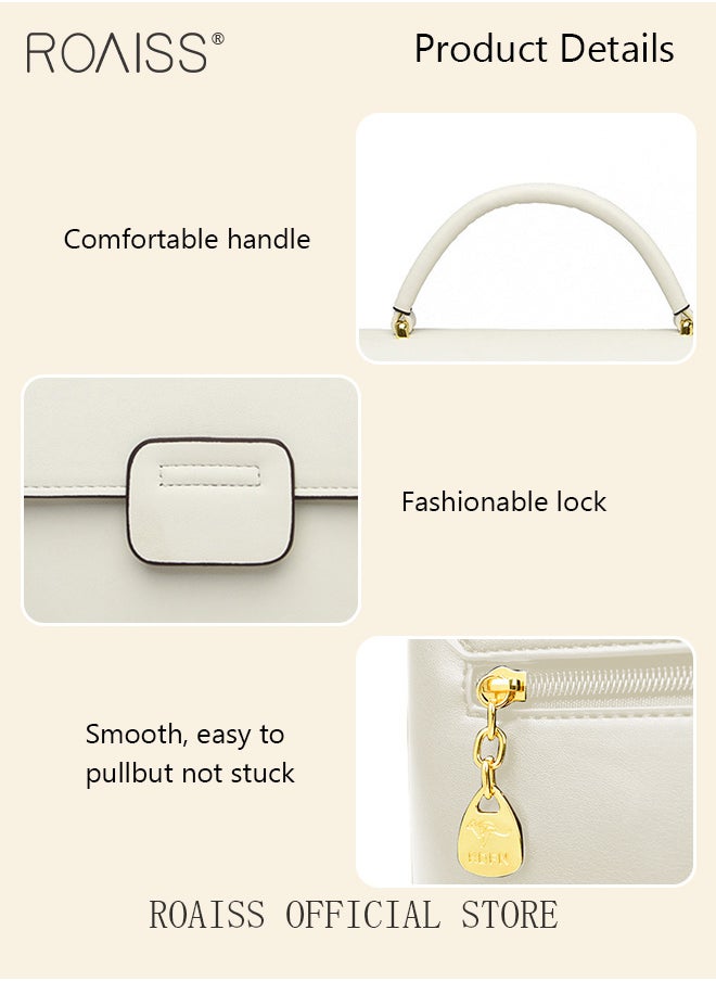 roaiss - Women Shoulder Crossbody Bag Large Capacity Compact and Exquisite Women Handbag - Image 1