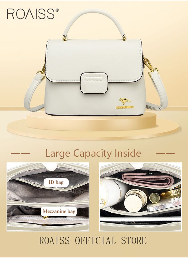roaiss - Women Shoulder Crossbody Bag Large Capacity Compact and Exquisite Women Handbag - Image 1