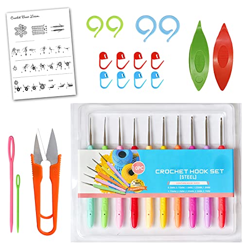 colored bird 20 Pack Crochet Thread Craft Yarn for Knitting and Crochet Perfect Beginner Kit - Image 2