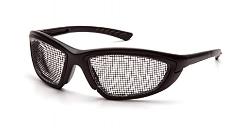 Pyramex Safety Pyramex SB74WMD 7400 7400 Black FrameWire Mesh Lens