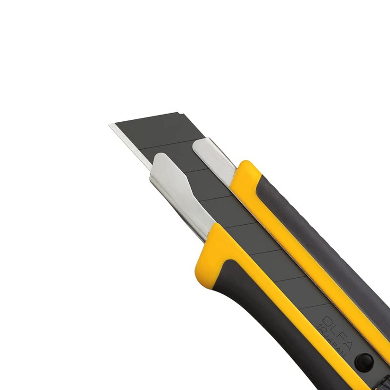 OLFA 18mm Heavy-Duty Ultra-Sharp, Snap Off Replacement Blades, 50 Blades (400 segments) LBB-50B - Snap-Off Utility Knife Replacement Blades, 25% Sharper than Silver, Fits most 18mm Utility Knife - Image 2