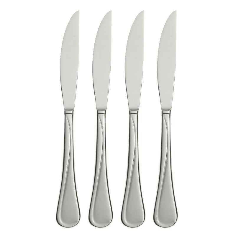 Oneida Flight Steak Knives Set of 4 Silver