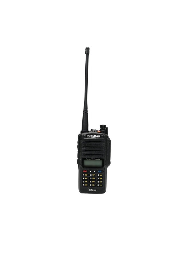 PROMAGE Promage Connect PC-WT900 PLUS Two Way Radio Ten Pack With Earpiece, Dual Band, Auto-Back Light, Time-out Timer, Voice Prompt, AUTO Keypad Lock, Emergency Alarm, Built in Flashlight, Low Battery Warning, 10- Pack  - Image 4