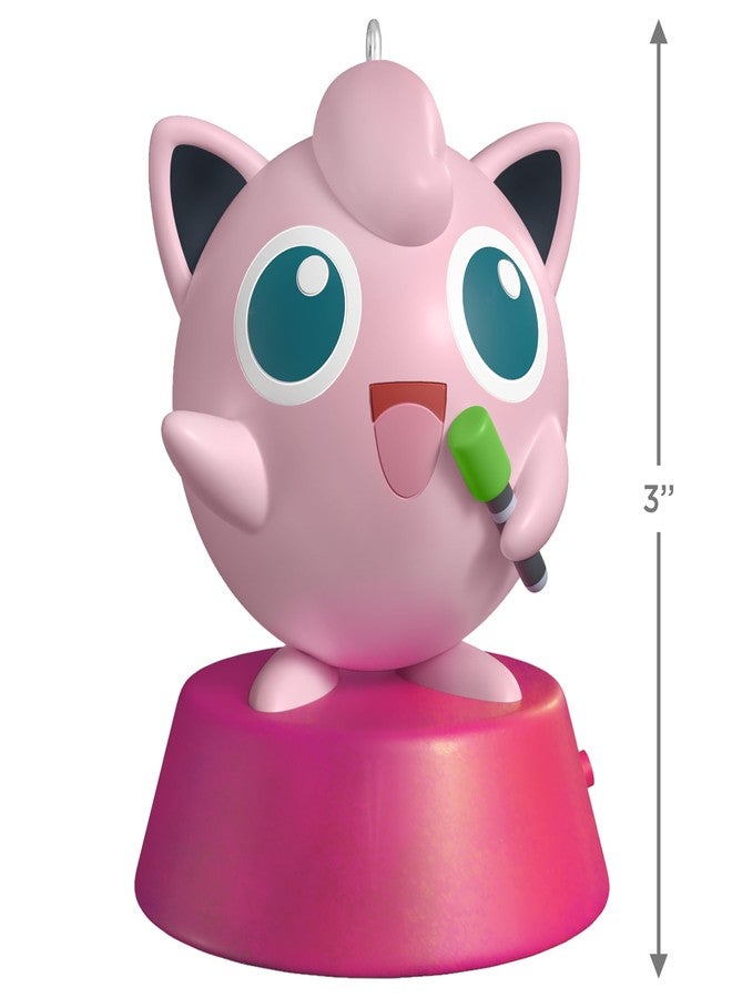 Hallmark Keepsake Christmas Ornaments 2025, Pokémon Singing Jigglypuff with Sound, Gifts for Pokémon Fans - Image 4