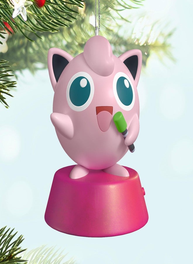 Hallmark Keepsake Christmas Ornaments 2025, Pokémon Singing Jigglypuff with Sound, Gifts for Pokémon Fans - Image 3