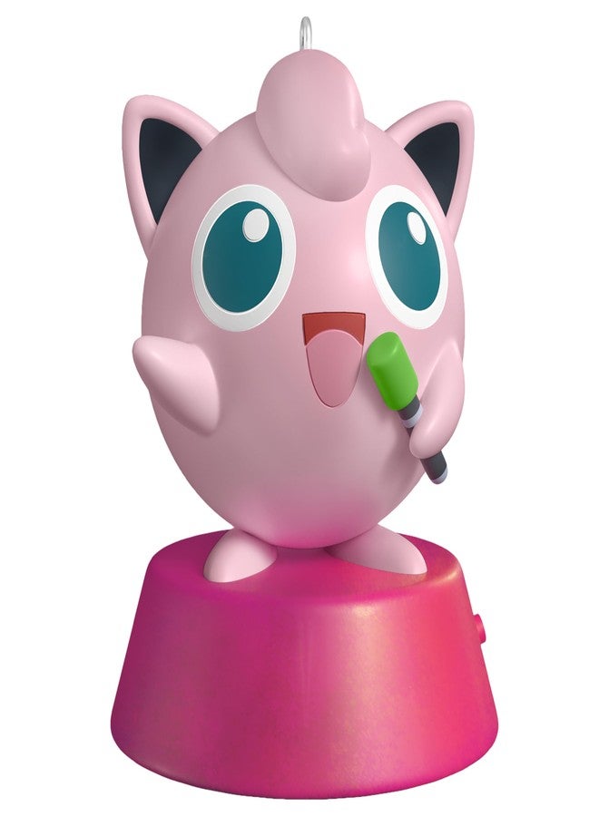 Hallmark Keepsake Christmas Ornaments 2025, Pokémon Singing Jigglypuff with Sound, Gifts for Pokémon Fans - Image 1
