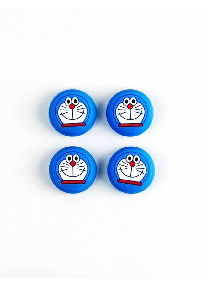 Alpha X 4-Piece Performance Thumbstick Grip Dorimon Theme Set for PS4/PS5 Controllers - Image 2