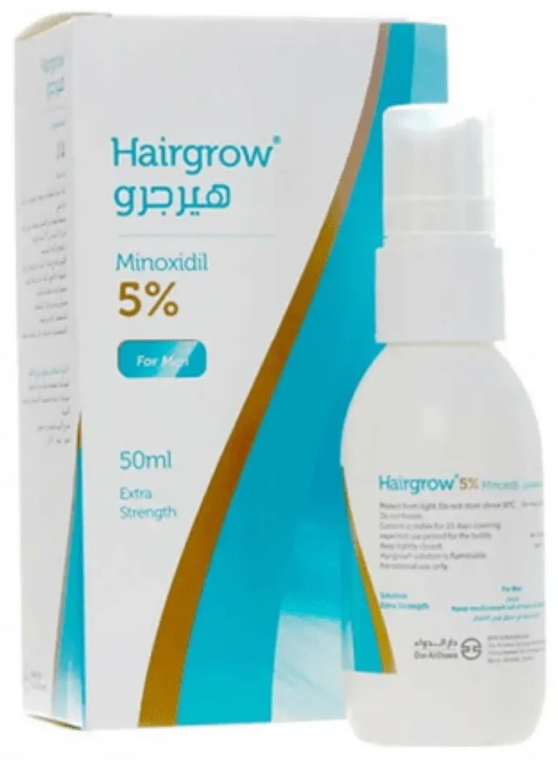 Hairgrow Hairgrow Minoxidil 5% Hereditary Hair Loss Treatment, 50ml (4 bottles)  - Image 2