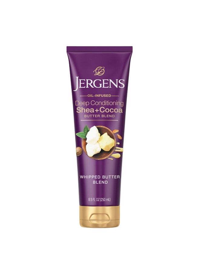 Jergens - Jergens Shea + Cocoa Butter Body Lotion for Dry Skin, Deep Conditioning Moisturizer, with Vitamins E & B3, 8.5 oz - Image 1