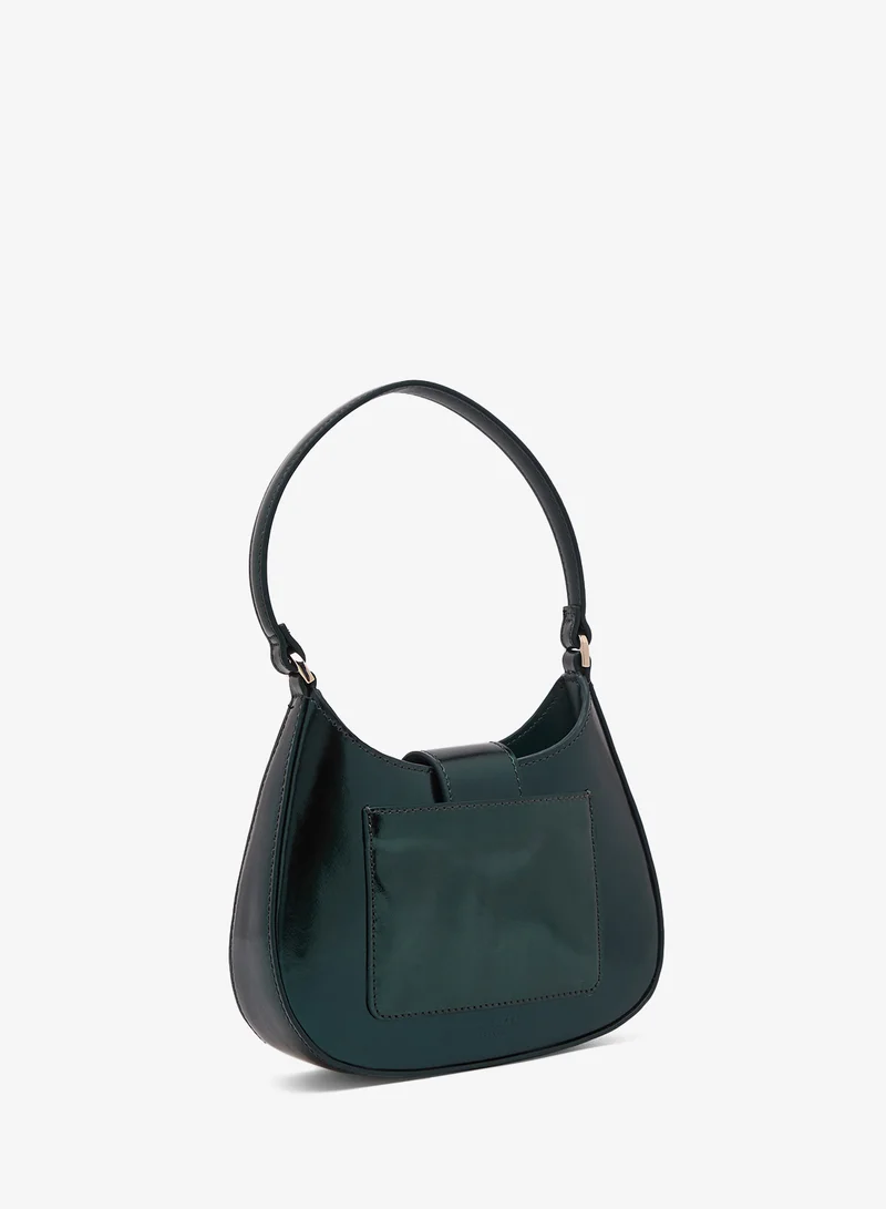 تيد بيكر Leather Bow Detail Mini Shoulder Bag