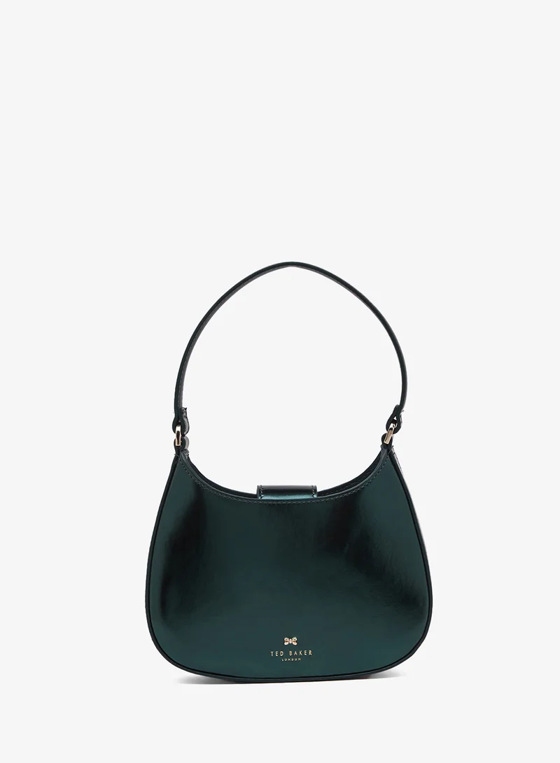 تيد بيكر Leather Bow Detail Mini Shoulder Bag