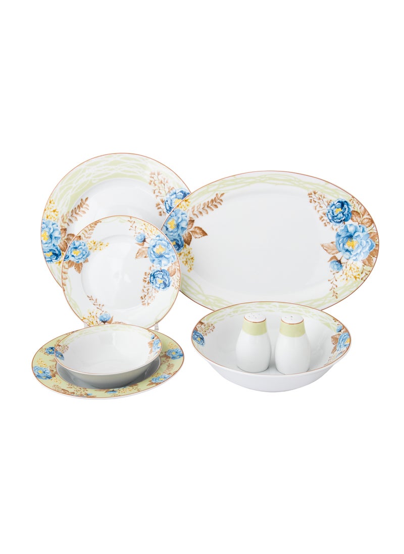 Dania Porcelain dining set, 28 pieces, floral print, suitable for 6 people  - Image 2