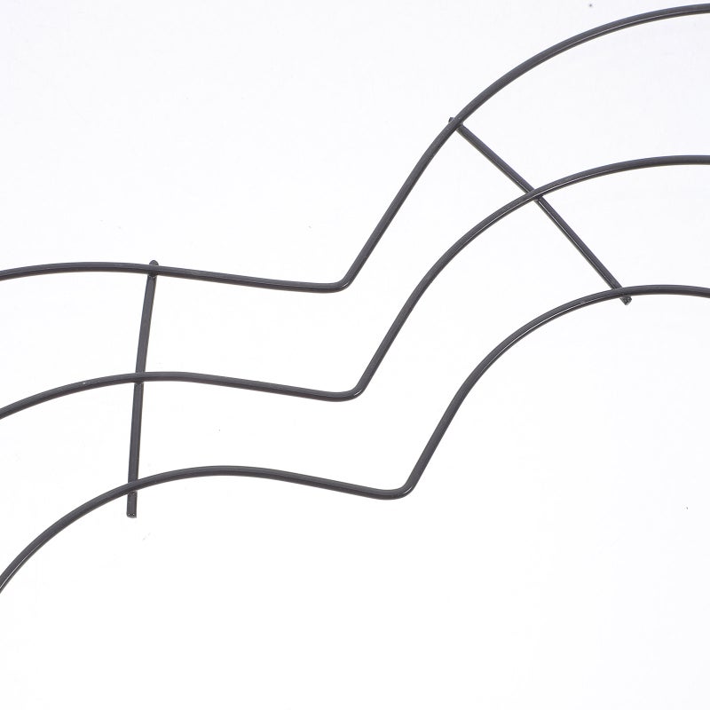 DIY Heart Shaped Garland Accessories, Rustic Wire Frame Ideal for Floral Arrangements - Image 4