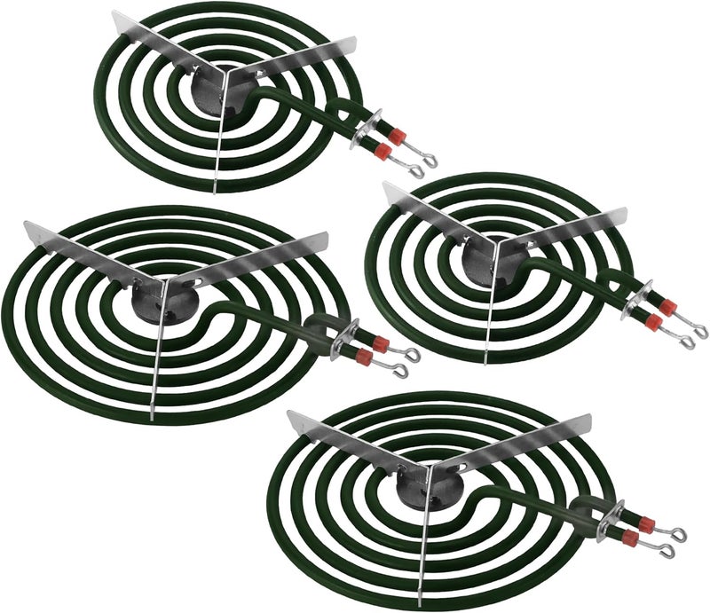 Vypart Stove Element Replacement for Aman.a Whirlpool Ke.nmore Electric Range Burner-MP22YA Electric Range Burner Element Set Includes 2Pcs 8-Inch MP21YA & 2Pc6-Inch MP15YA - Image 1
