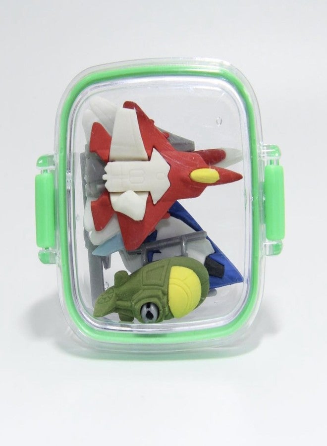 MEGA TREE Different Shape erasers | Ships | Aeroplanes | fire car| Balls | Light House | One Box Contains 4 erasers (SEA Animals) - Image 2