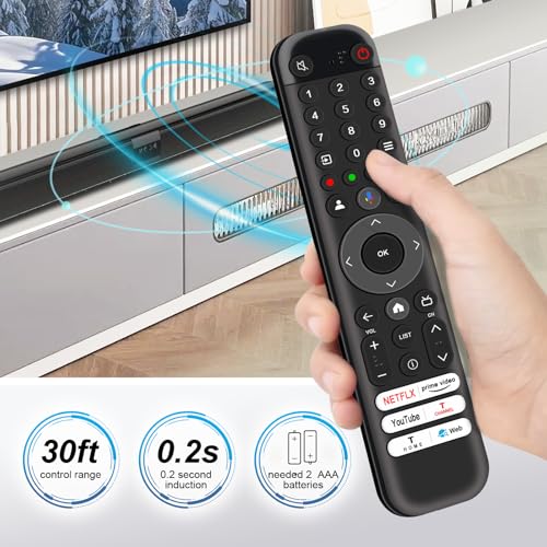Beyution Replacement Remote Control fit for TCL Mini LED LCD Smart TV 85C845 85C645 75C645 65C645 75C845 65C845 85C745 75C745 65C745 55C745 55C845 43LC645 55C645 50C645 43C645（No Voice Function） - Image 5