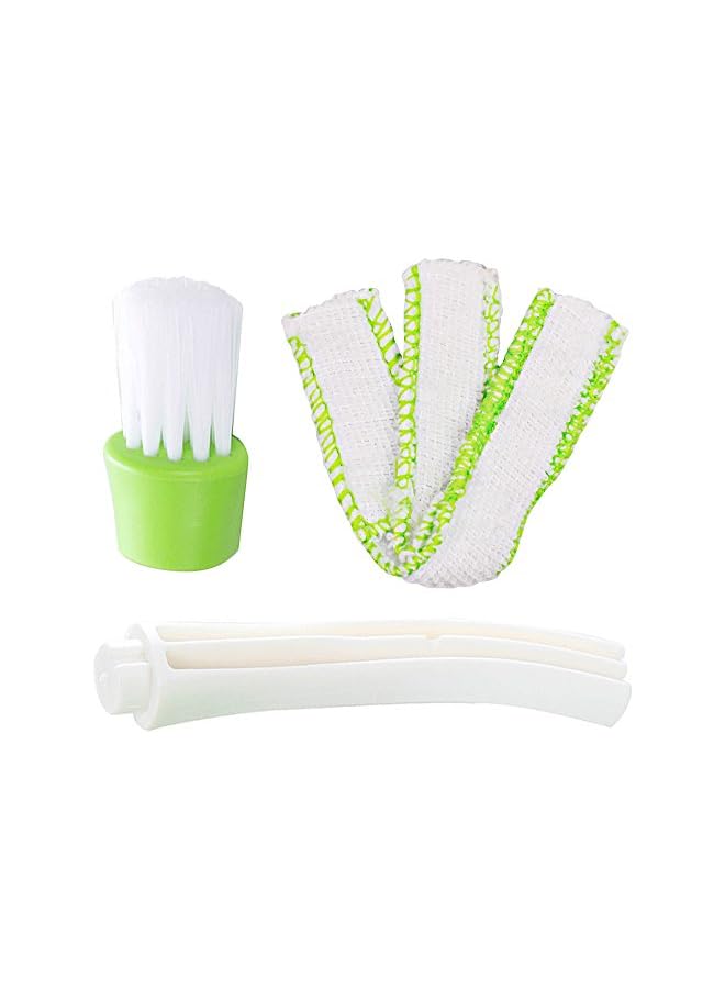 promass Mini Duster for Car Air Vent, Set of 3 Automotive Air Conditioner Cleaner and Brush, Dust Collector Cleaning Cloth Tool for Keyboard Window Leaves Blinds Shutter - Image 4