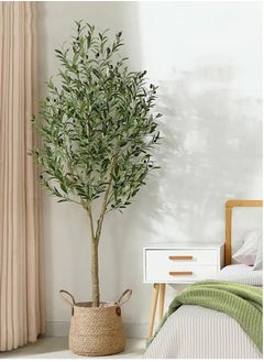 Artificial Olive Tree Plant 6 Feet Fake Topiary Silk Tree, Perfect Faux Plants in Pot for Indoor Outdoor House Home Office Garden Modern Decoration Housewarming - pzsku/ZF7893FE4385C542C256EZ/45/_/1740379906/aae53716-1fd7-4f06-894b-bddbe6d7f3a2