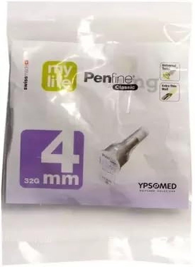 Ypsomed My Life Penfine Classic Pen Needle 4mm 32G Medical Needle Medical Needle (Pack Of 50) - Image 2