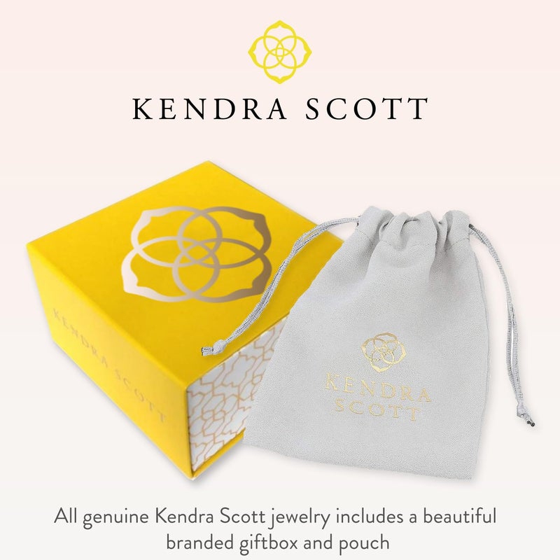 Kendra Scott أقراط كيندرا سكوت كوليت هاجي مصنوعة من نحاس مطلي بالذهب عيار 14 قيراط، مجوهرات عصرية للنساء - Image 3